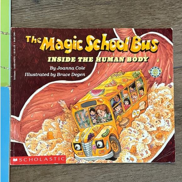 Magic School Bus 3 Scholastic Paperback Books Science Explorations Human Body - Picture 4 of 8